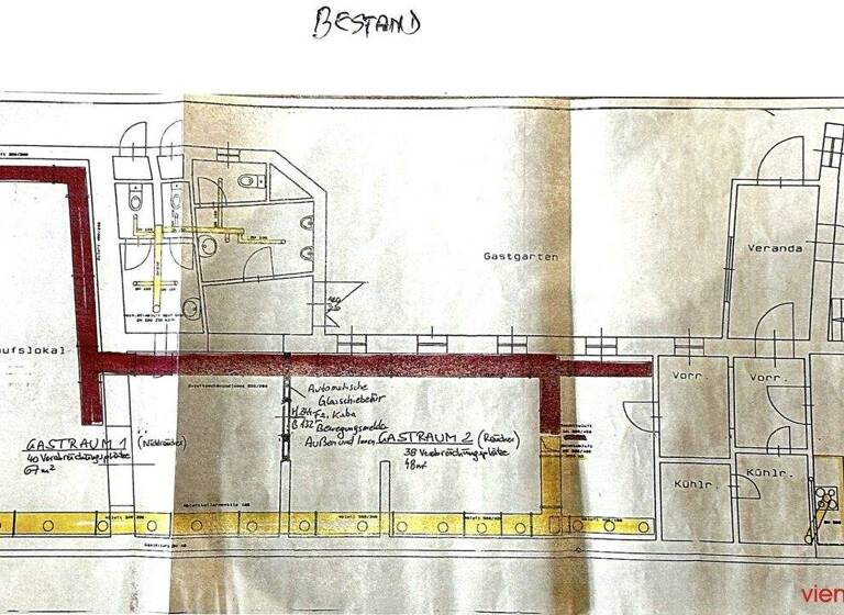 Restaurant zur Miete 3.800 € Simmeringer Hauptstraße Wien 1110