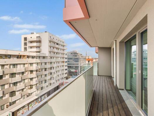 Wohnung zur Miete - Erstbezug 1.332 € 2 Zimmer 48,1 m² 8. Geschoss frei ab sofort Dresdner Straße Wien 1200