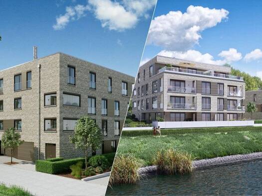 Wohnung zur Miete - Erstbezug 2.360 € 3 Zimmer 91 m² 2. Geschoss St. Jürgen Innenstadt 23564