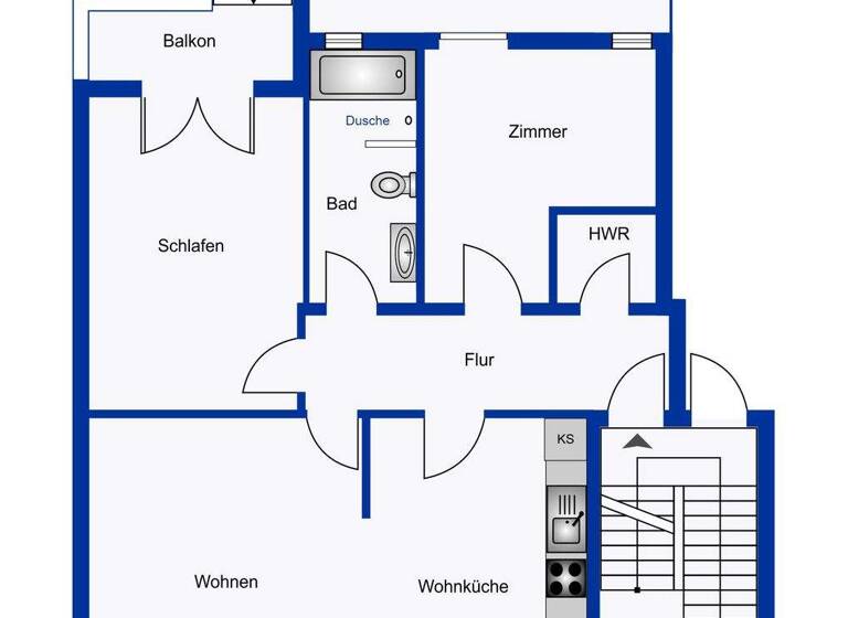 Terrassenwohnung zum Kauf 575.000 € 3 Zimmer 98,8 m² EG Ohlsdorf Hamburg 22337
