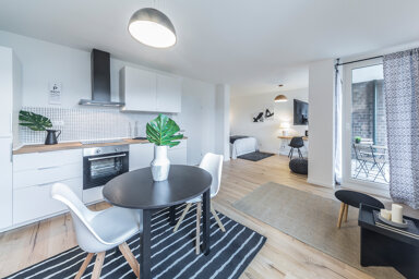 Wohnung zur Miete Wohnen auf Zeit 1.280 € 1,5 Zimmer 42 m² frei ab sofort Grafenberg Düsseldorf 40235