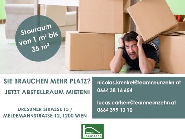 Lagerhalle zur Miete 20,30 € Meldemannstraße 12 Wien 1200