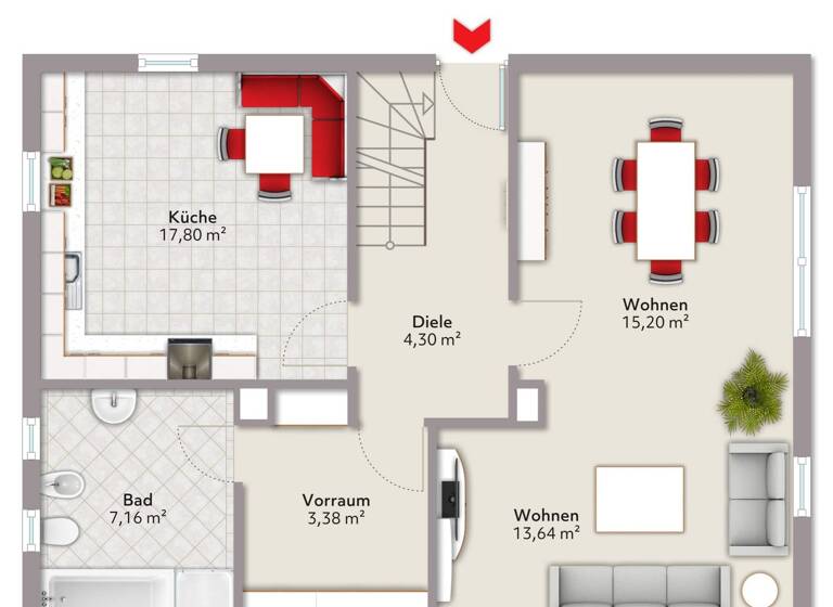 Mehrfamilienhaus zum Kauf 460.000 € 6 Zimmer 145 m² 133 m² Grundstück Ober-Ramstadt 64372