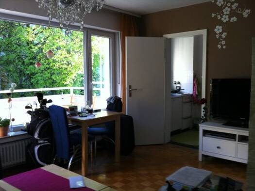 Studio zur Miete 1.080 € 1 Zimmer 36 m² 2. Geschoss frei ab sofort Emanuelstraße 7 Schwabing-West München 80796