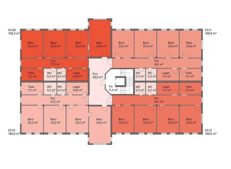 Bürofläche zur Miete 1.200 m² Bürofläche teilbar ab 25 m² Becker-Göring-Straße 26-30 Ittersbach Karlsbad-Ittersbach 76307