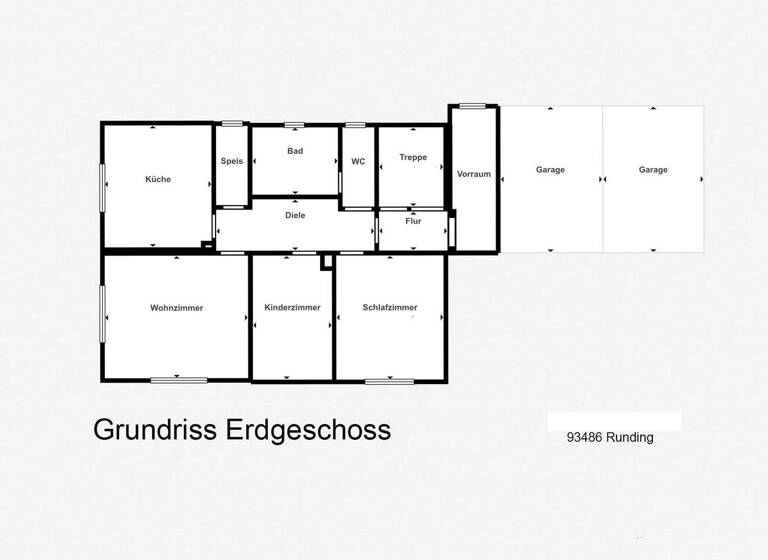Mehrfamilienhaus zum Kauf 229.900 € 6 Zimmer 175,7 m² 1.012 m² Grundstück Niederrunding Runding 93486