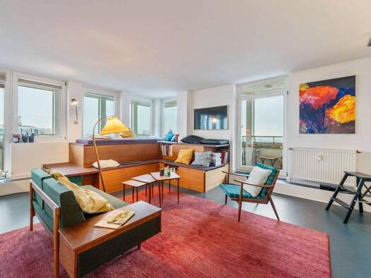 Penthouse zur Miete 2.490 € 3 Zimmer 135 m² 15. Geschoss frei ab sofort Bartningallee 9 Hansaviertel Berlin 10557