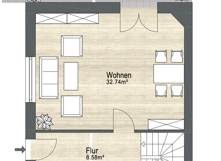 Doppelhaushälfte zum Kauf 397.000 € 5 Zimmer 154 m² 443 m² Grundstück Calberlah 38547