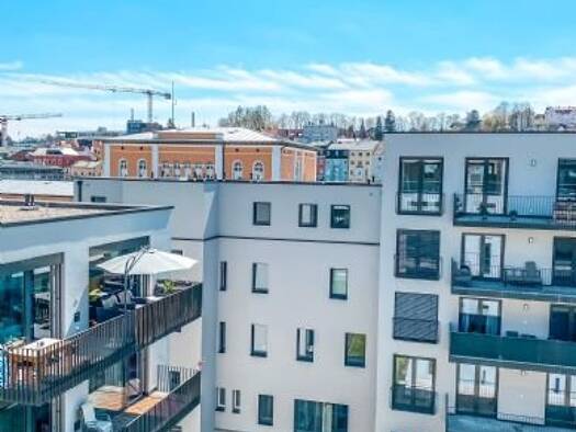 Penthouse zur Miete 1.550 € 2 Zimmer 105 m² 4. Geschoss frei ab sofort Bahnhofstraße 30 A Haidenhof-Nord Passau 94032
