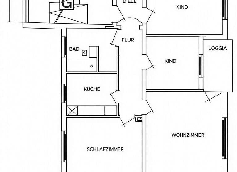 Wohnung zum Kauf 275.000 € 4 Zimmer 85 m² 1. Geschoss Geismar Göttingen / Geismar 37083