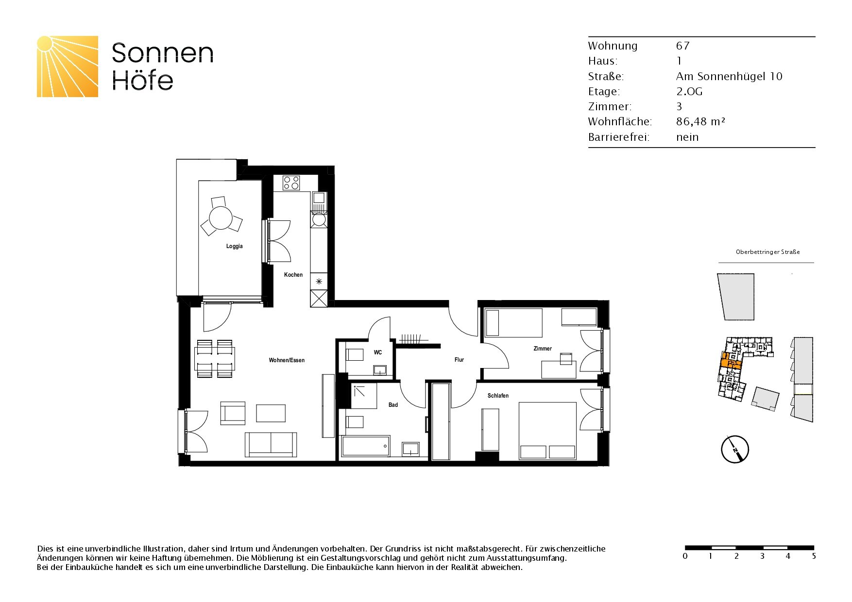 Wohnung zur Miete 995 € 3 Zimmer 86,5 m²<br/>Wohnfläche 2.<br/>Geschoss ab sofort<br/>Verfügbarkeit Am Sonnenhügel 10 Südstadt / Hardt Schwäbisch Gmünd 73525