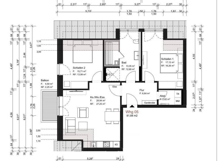 Wohnung zum Kauf - Erstbezug 585.000 € 3 Zimmer 81,9 m² Grömitz 23743