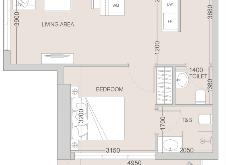 Wohnung zum Kauf - Erstbezug provisionsfrei 306.142 € 3 Zimmer 103,8 m² 28. Geschoss