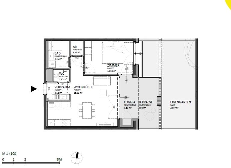 Wohnung zum Kauf 370.000 € 2 Zimmer 55 m² 2. Geschoss Josef-Deutsch-Strasse 3 Wien 1100