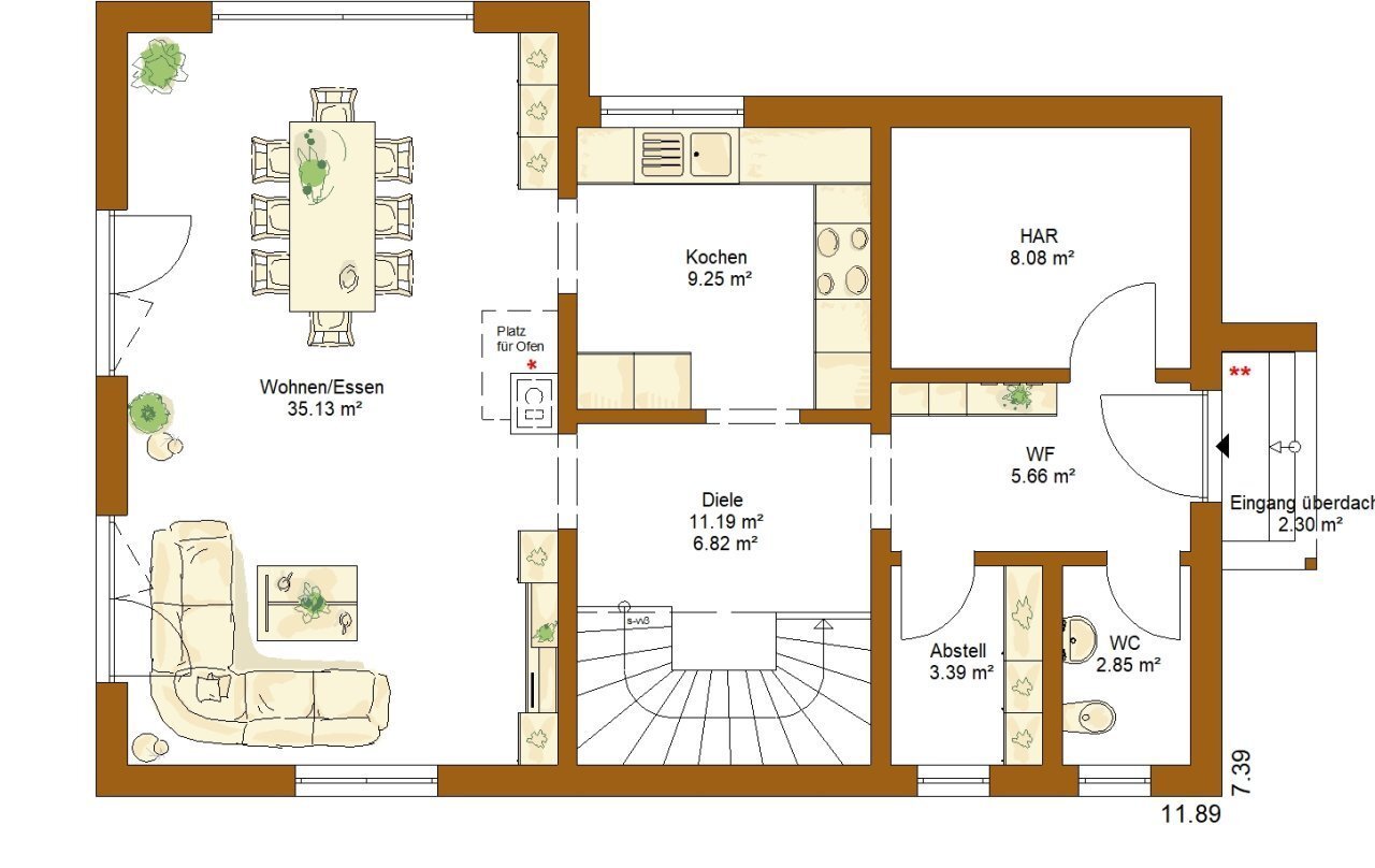 Einfamilienhaus zum Kauf provisionsfrei 387.000 € 4 Zimmer 143 m²<br/>Wohnfläche 601 m²<br/>Grundstück Wessental Freudenberg 97896