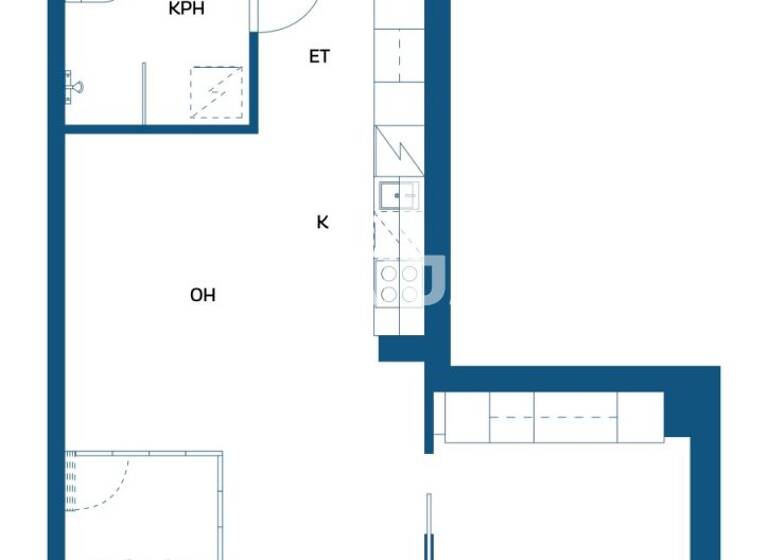 Wohnung zum Kauf 289.000 € 2 Zimmer 43 m² 11. Geschoss Kansikatu 1 Tampere 33100