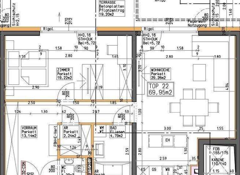 Wohnung zum Kauf - Erstbezug 290.000 € 2 Zimmer 70 m² 2. Geschoss Hollabrunn 2020