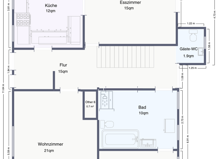 Haus zum Kauf 389.000 € 7 Zimmer 165 m² 513 m² Grundstück Schwarzwaldstraße 11 Zwerenberg Neuweiler 75389