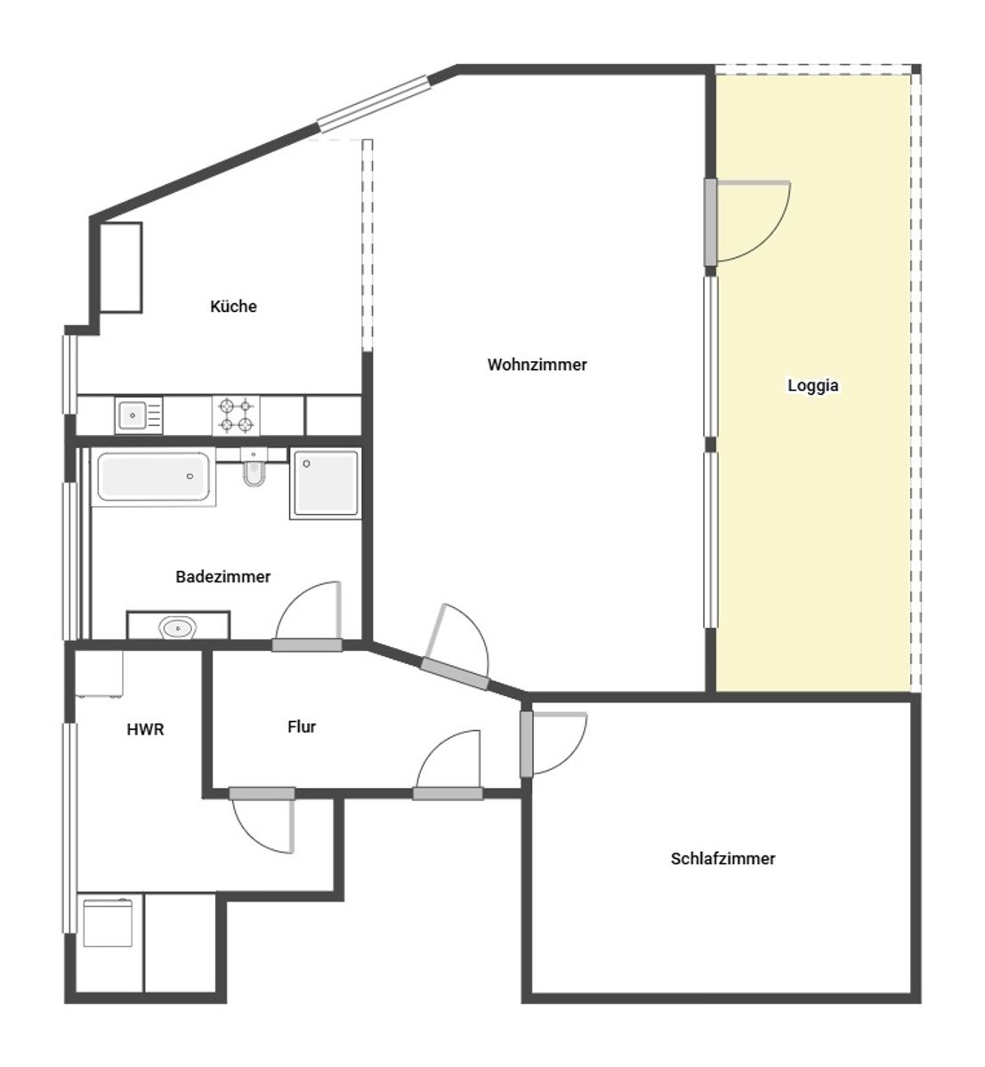 Immobilie zum Kauf als Kapitalanlage geeignet 219.000 € 2 Zimmer 88 m²<br/>Fläche Langen Geestland 27607