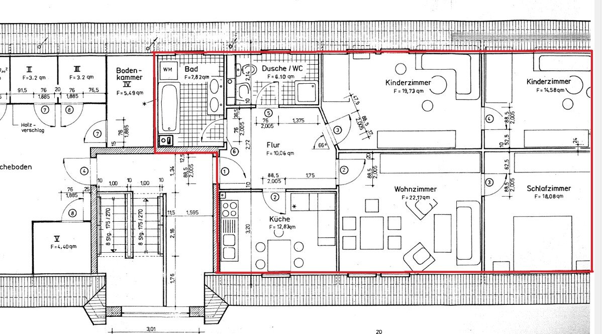 Wohnung zur Miete 481 € 4 Zimmer 87,5 m²<br/>Wohnfläche EG<br/>Geschoss 01.03.2025<br/>Verfügbarkeit Hofbuschweg 22 Großhartmannsdorf Großhartmannsdorf 09618