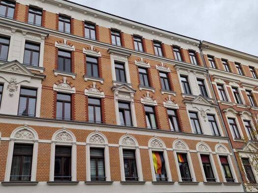 Wohnung zur Miete 468 € 2 Zimmer 55,2 m² 3. Geschoss frei ab sofort Kasseler Straße 46 Gohlis-Süd Leipzig 04155