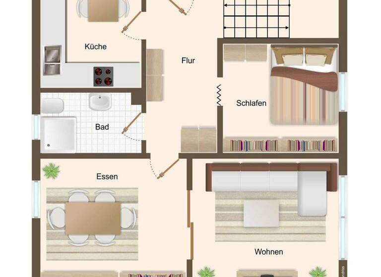 Einfamilienhaus zum Kauf 149.000 € 3 Zimmer 60 m² 599 m² Grundstück Sandkrug III Hatten 26209