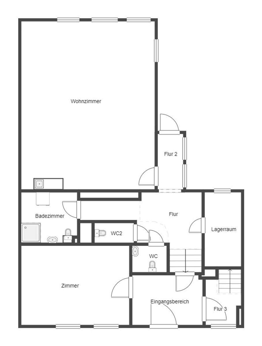 Einfamilienhaus zum Kauf 199.000 € 5 Zimmer 132,1 m²<br/>Wohnfläche 420,1 m²<br/>Grundstück Altstadt Güstrow 18273