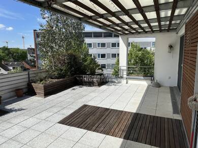 Penthouse zur Miete 3.350 € 5 Zimmer 221 m² 3. Geschoss Oberlörick Düsseldorf 40547