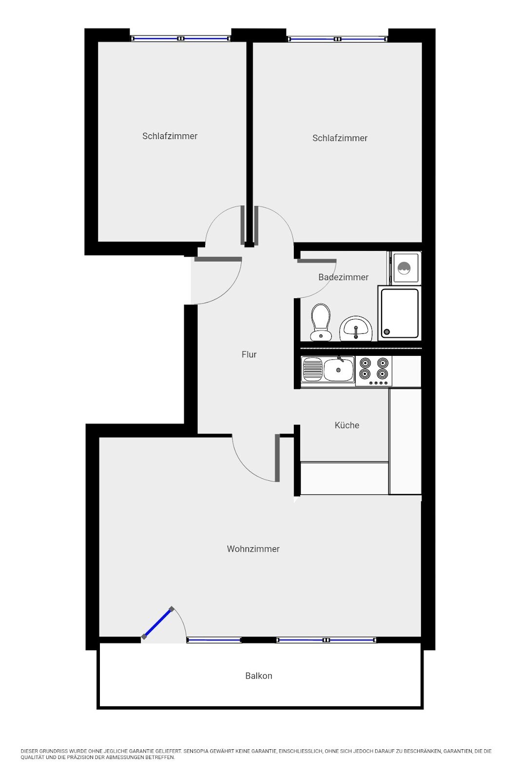 Wohnung zur Miete 339 € 3 Zimmer 57,4 m²<br/>Wohnfläche 3.<br/>Geschoss 01.03.2025<br/>Verfügbarkeit Zerbster Straße 39 Westliche Neustadt Halle (Saale) 06124