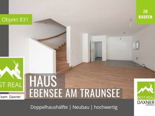 Doppelhaushälfte zum Kauf 489.000 € 4 Zimmer 114 m² 345 m² Grundstück Ebensee 4802