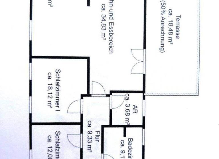 Wohnung zur Miete 1.400 € 3 Zimmer 112,4 m² EG Auf dem Winkel 43 Bad Zwischenahn I Bad Zwischenahn 26160