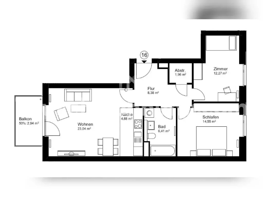 Wohnung zur Miete Tauschwohnung 1.280 € 3 Zimmer 74 m²<br/>Wohnfläche 5.<br/>Geschoss Osdorf Hamburg 22765