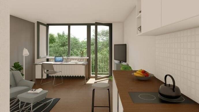 Studio zur Miete