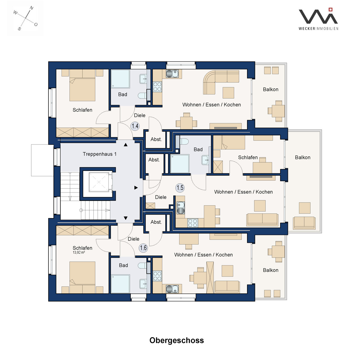 Wohnung zum Kauf als Kapitalanlage geeignet 291.450 € 2 Zimmer 51 m²<br/>Wohnfläche Albersloher Weg 595 Angelmodde Münster 48167