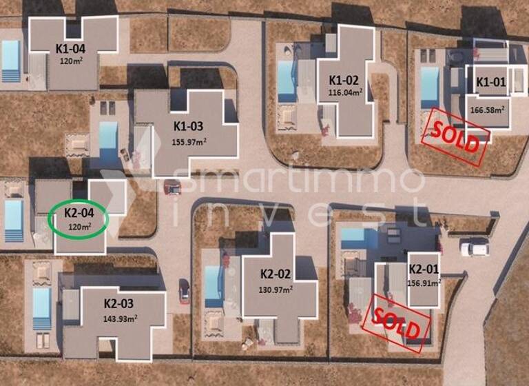 Einfamilienhaus zum Kauf 790.000 € 3 Zimmer 120 m² 318 m² Grundstück Glysidia, Paros 844 00