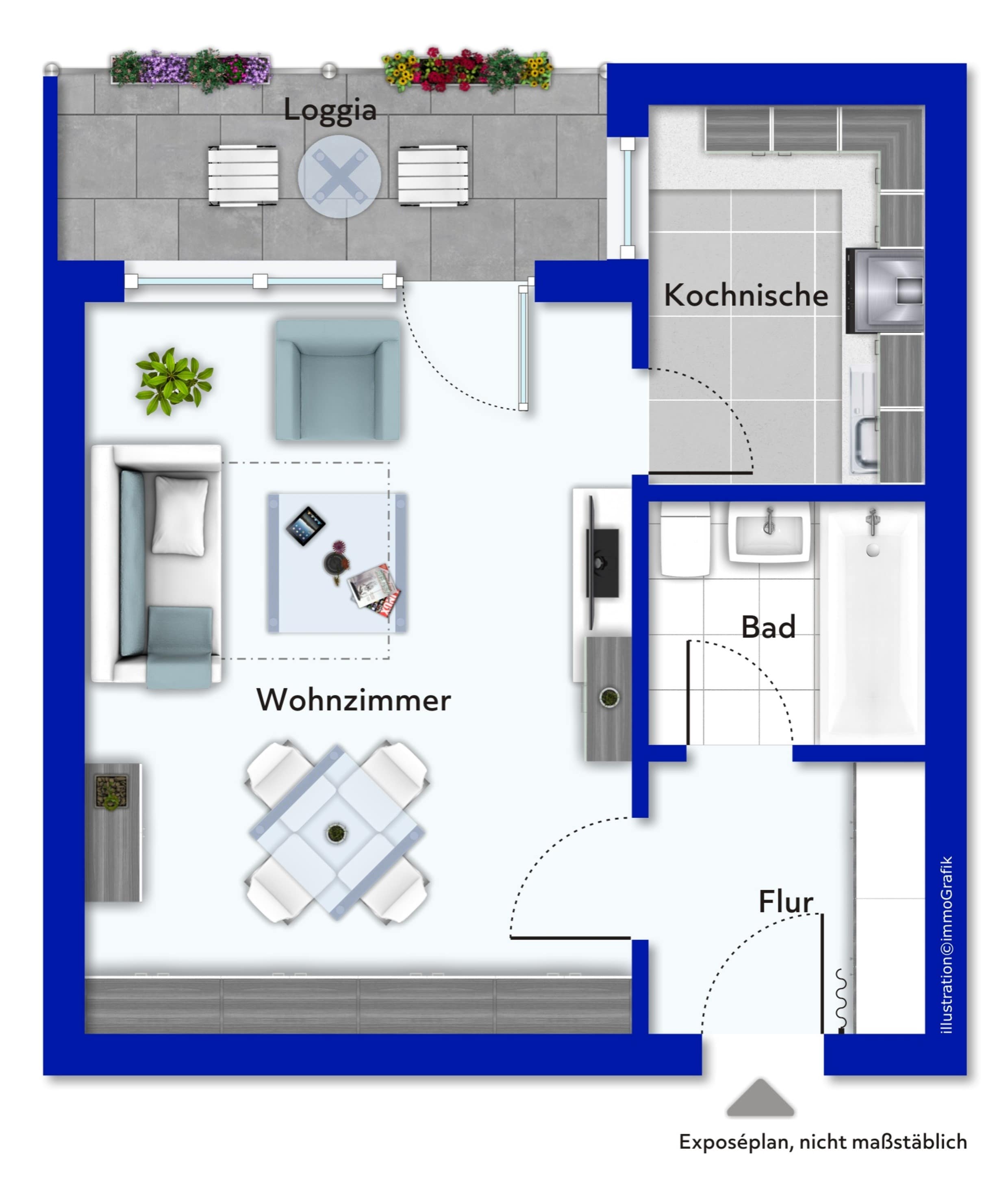 Wohnung zum Kauf 110.000 € 1 Zimmer 36 m²<br/>Wohnfläche Gropiusstadt Berlin 12351