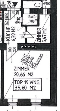 Wohnung zum Kauf 135.000 € 2 Zimmer 38 m²<br/>Wohnfläche 2.<br/>Geschoss Mandlgasse 24 Wien 1120