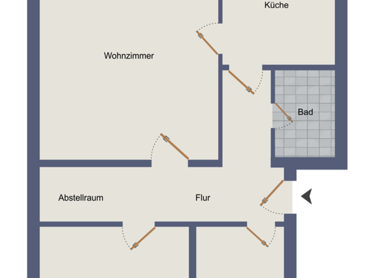 Wohnung zum Kauf 148.000 € 3 Zimmer 61 m² Geschoss 3/4 frei ab sofort Neue Vahr Nord Bremen 28329