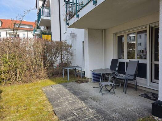 Wohnung zur Miete 1.395 € 3 Zimmer 86,7 m² EG frei ab 01.05.2026 Albrecht-Dürer-Str. 16 Unterhaching 82008