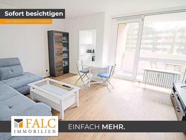 Wohnung zur Miete 1.200 € 2 Zimmer 46,5 m² frei ab sofort Hamburg 22159