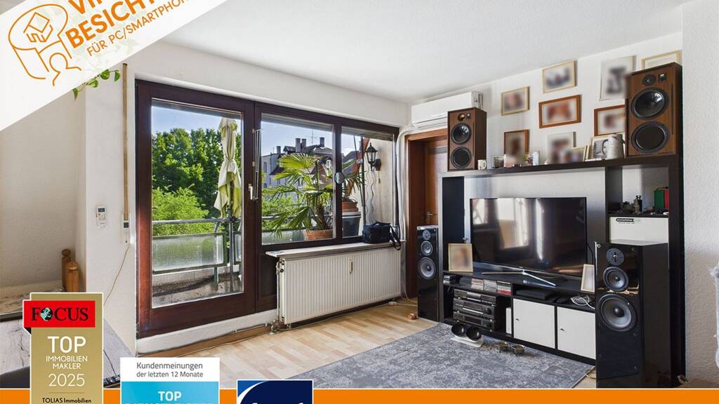 Studio zum Kauf 129.000 € 1 Zimmer 32,3 m² 2. Geschoss Zuffenhausen Stuttgart 70435