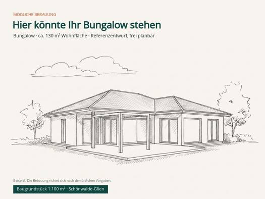 Grundstück zum Kauf 230.000 € 1.100 m² Grundstück Schönwalde-Dorf Schönwalde-Glien 14621