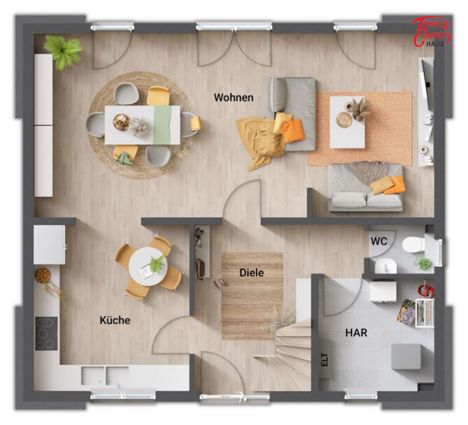 Einfamilienhaus zum Kauf provisionsfrei 348.148 € 4 Zimmer 120,9 m²<br/>Wohnfläche 606 m²<br/>Grundstück Loose 24366