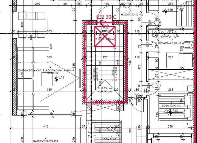 Wohnung zum Kauf 257.000 € 4 Zimmer 94 m² 2. Geschoss Center