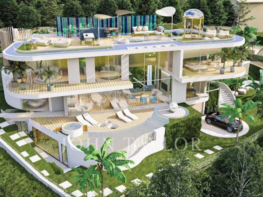 Villa zum Kauf 10.000.000 € 12 Zimmer 476 m² 1.100 m² Grundstück Èze-Bord-de-Mer Èze 06360