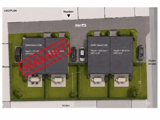 Doppelhaushälfte zum Kauf 624.000 € 5 Zimmer 141 m² 189 m² Grundstück frei ab 01.03.2027 Tilsiter Straße Hardhöhe Fürth 90766