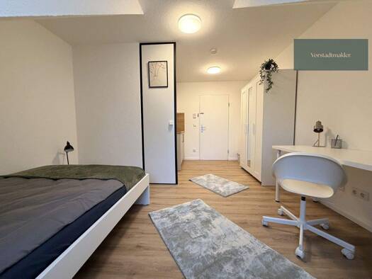 Studio zur Miete 850 € 1 Zimmer 18,2 m² 2. Geschoss Trudering-Riem München 81829