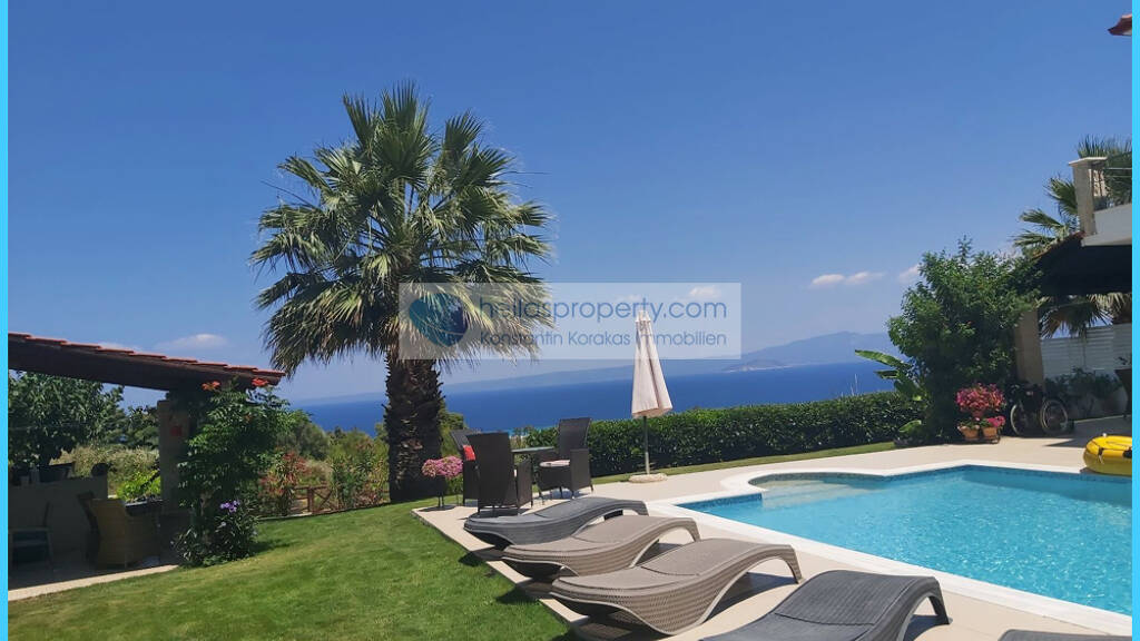 Einfamilienhaus zum Kauf 600.000 € 6 Zimmer 167 m² 1.200 m² Grundstück Pefkohori- Chalkidiki 63085