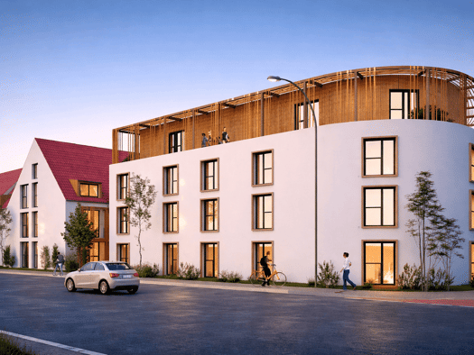 Wohnung zum Kauf - Erstbezug provisionsfrei 166.500 € 1 Zimmer 20,2 m² 2. Geschoss frei ab 01.08.2028 Leyh Nürnberg 90431