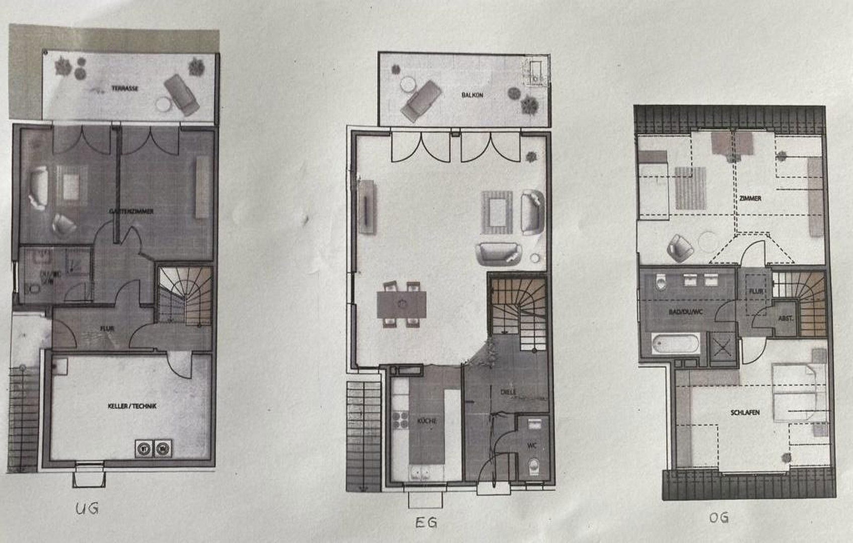 Doppelhaushälfte zum Kauf provisionsfrei 720.000 € 5 Zimmer 169 m²<br/>Wohnfläche 269 m²<br/>Grundstück Ebersteinburg Baden-Baden 76530